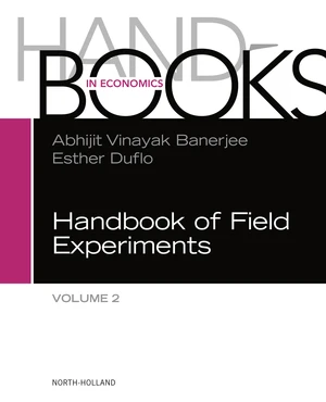 Handbook of Field Experiments