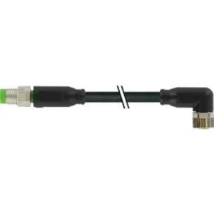 Upravený zástrčkový konektor pro senzory - aktory Murr Elektronik 7000-88021-6100050 0.50 m, 1 ks