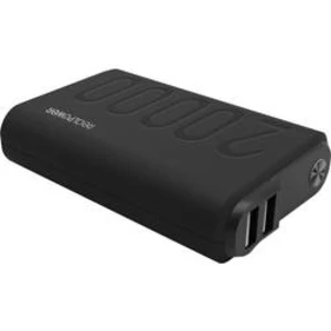 Powerbanka RealPower PB-20000PD+, Li-Pol 20000 mAh, černá