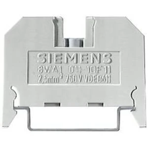 Průchodková svorka šroubovací Siemens 8WA10111DF11, béžová, 100 ks