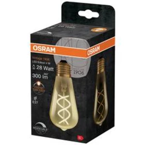 LED žárovka OSRAM 4058075269965 230, E27, 5 W, teplá bílá, A (A++ - E), elipsa, 1 ks