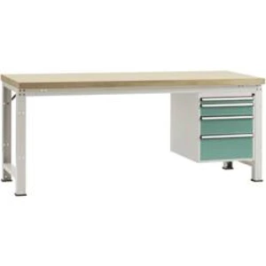 Kompletní dílenském základní PROFI s multiplex deska, Šxhxv = 1500 x 700 x 840 mm Manuflex WP5424.0001 WP5424.0001