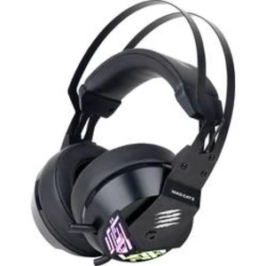 MadCatz F.R.E.Q. 4 Stereo herní headset na kabel přes uši, s USB, černá