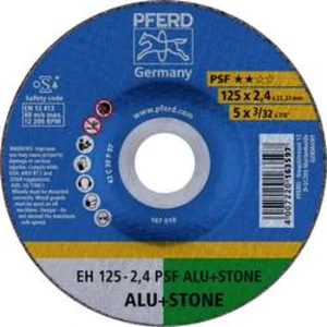 Řezný kotouč lomený PFERD 61820222, EH 125-2,4 PSF ALU+STONE Průměr 125 mm 25 ks