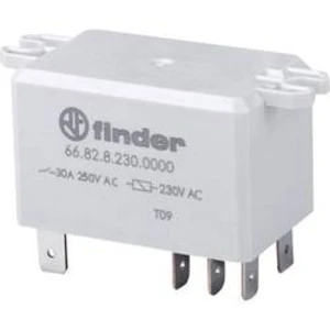 Výkonové relé 30 A, série 66 Finder 66.82.9.012.0000, 66.82.9.012.0000, 30 A, 30 A/250 V/AC , 440 V/AC (Dauerstrom, AC1) , 30 A/250 V/AC