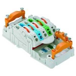 Rozvodný box Weidmüller PT6 pro kabel o rozměru 2.5-6 mm², 1 ks, šedá