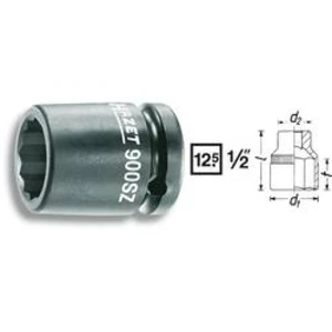 Silový nástrčný klíč Hazet 21 mm, vnější šestihran, 1/2", chrom-vanadová speciální ocel 900SZ-21