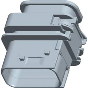 Pouzdro pro zástrčky TE Connectivity HDSCS, MCP, 1-1564522-1 Pouzdro pro zástrčky TE Connectivity HDSCS, MCP, 1-1564522-1