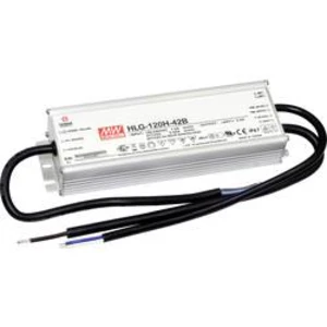 LED driver, napájecí zdroj pro LED konstantní napětí, konstantní proud Mean Well HLG-120H-20A, 120 W (max), 6 A, 20 V/DC