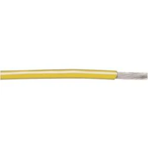 Licna AlphaWire 3057 YL001, 1x 1,31 mm², PVC, Ø 2,34 mm, 1 m, žlutá