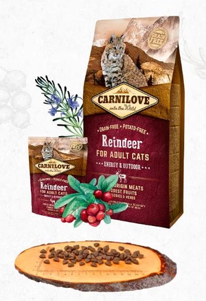 CARNILOVE cat  ADULT reindeer - 400g