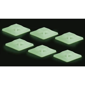 TRU COMPONENTS  úchytka  TC-7572804   4cestný vstup pre prevlečenie zelená (žiarivá) 50 ks