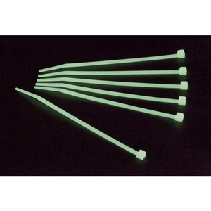 Conrad Components 546633  sťahovacie pásky 300 mm 3.60 mm zelená svetielkujúce 50 ks