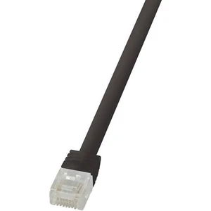 LogiLink CF2113U RJ45 sieťové káble, prepojovacie káble CAT 6 U/UTP 20.00 m čierna veľmi flexibilné 1 ks