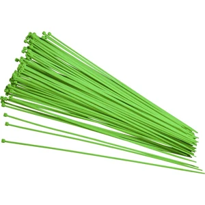 TRU COMPONENTS 93038c417  sťahovacie pásky 250 mm 2.80 mm zelená svetielkujúce 100 ks