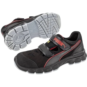 PUMA Safety Aviat Low ESD SRC 640891-40 bezpečnostná obuv ESD (antistatická) S1P Vel.: 40 čierna, červená 1 pár