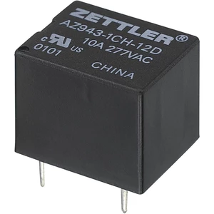 Zettler Electronics AZ943-1CH-12DE relé do DPS 12 V/DC 15 A 1 prepínací 1 ks