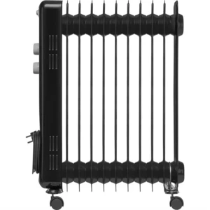 Olejový radiátor Sencor SOH 3311BK čierny olejový radiátor • príkon 2 300 W • 11 vykurovacích článkov • 2 stupne výkonu • 3 nastavenia teploty • bezhl