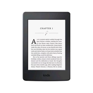 Čítačka kníh Amazon Kindle Paperwhite 4 2018 s reklamou (EBKAM1143) čierna čítačka kníh • 6" uhlopriečka • E-ink dotykový displej • interná pamäť 8 GB