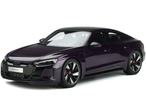 Audi RS E-Tron Purple Metallic with Carbon Top 1/18 Model Car by GT Spirit