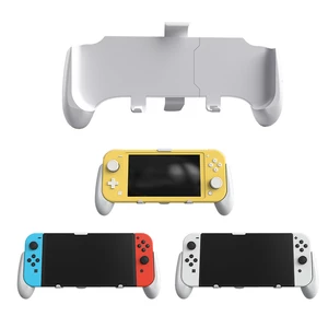 JYS 3 in 1 Gamepad Protective Shell Case Cover Retractable Detachable Bracket Holder for Nintendo Switch OLED Switch Lit