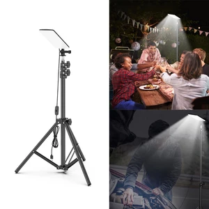 1680LM Multifunctional Camping Light Retractable Tripod Stand USB Rechargeable Waterproof Outdoor Portable Picnic Barbec