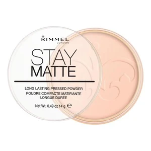 Rimmel London Stay Matte 14 g pudr pro ženy 002 Pink Blossom