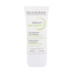 BIODERMA Sébium Mat Control Moisturiser 30 ml denní pleťový krém pro ženy na mastnou pleť; na dehydratovanou pleť; na problematickou pleť s akné