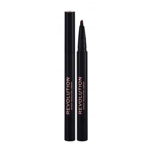 Makeup Revolution London Bushy Brow Pen 0,5 ml tužka na obočí pro ženy Dark Brown