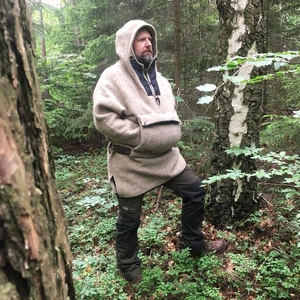 JUBÖ Bushcraft 100% Woolen ANORAK Velikost: M