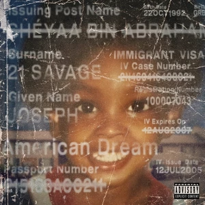21 Savage - American Dream (Red Coloured) (2 LP) Disco de vinilo