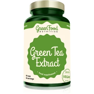 GreenFood Nutrition Green Tea Extract kapsle pro detoxikaci organismu a podporu imunity 60 cps