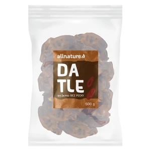 ALLNATURE Datle vykôstkované 500 g