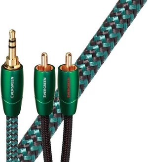 AudioQuest Evergreen 2 m Vert Hi-Fi Câble AUX
