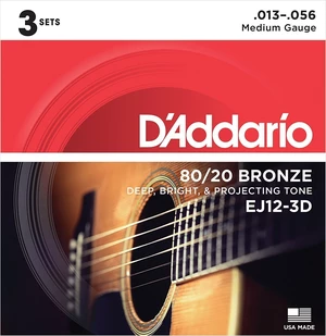 D'Addario EJ12-3D