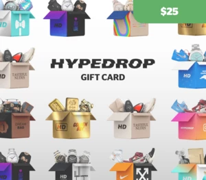 25$ HypeDrop Gift Card 25 USD Prepaid Code
