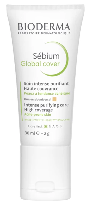 Bioderma Sébium Global Cover krycí krém eliminujúci akné 30 ml