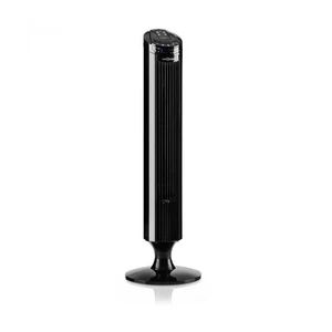 Ventilátor Klarstein OneConcept Blitzeis čierny stĺpový ventilátor • príkon 50 W • 3 rýchlostné stupne • 3 ventilačné režimy • výška 85 cm • LED diódy
