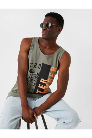 Koton Tiger Print Singlets