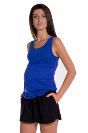 Be MaaMaa Top/tílko nejen pro těhotné - tm. modré, vel. L/XL