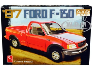 Skill 2 Model Kit 1997 Ford F-150 4X4 Pickup Truck 1/25 Scale Model by AMT