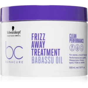 Schwarzkopf Professional BC Bonacure Frizz Away Treatment maska pro nepoddajné a krepatějící se vlasy 500 ml
