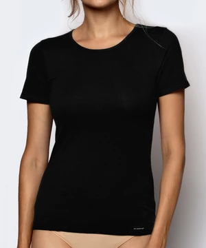 Women's Short Sleeve T-Shirt ATLANTIC - black