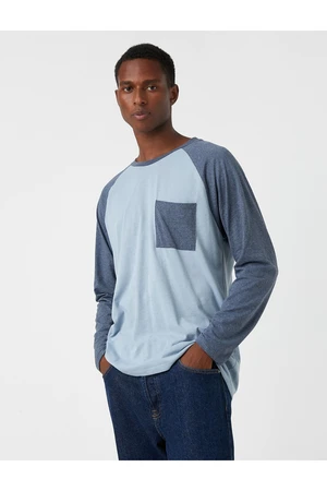 Koton Raglan Sleeve T-Shirt with Pockets