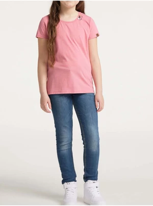 Pink girly basic T-shirt Ragwear Violet - Girls