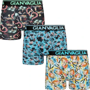 3PACK Men's Boxers Gianvaglia Multicolor