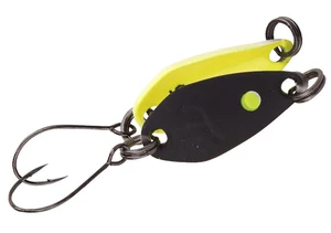 Spro plandavka trout master incy spoon black yellow - 2,5 g