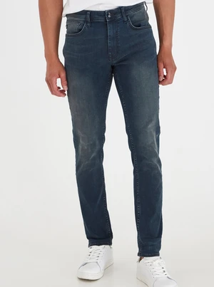 Dark Blue Slim Fit Jeans Blend - Men