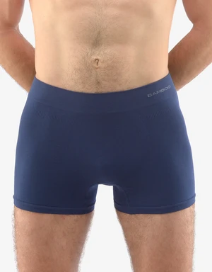 Men's Boxers Gino seamless bamboo blue