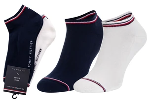 Tommy Hilfiger Man's 2Pack Socks 100001093 White/Navy Blue